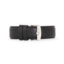 Load image into Gallery viewer, Leather Watches | Leather Bands Watches | Black Leather Watch | Black Leather Watch Band
