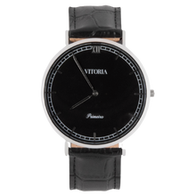 Load image into Gallery viewer, Leather Watches | Leather Watches For Men | Men's Black Leather Wallet | Black Leather Watch Strap